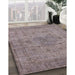 Machine Washable Industrial Modern Puce Purple Rug in a Family Room, wshurb1934