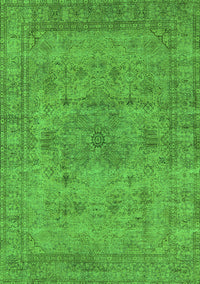 Oriental Green Industrial Rug, urb1934grn