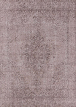 Mid-Century Modern Rose Purple Oriental Rug, urb1935
