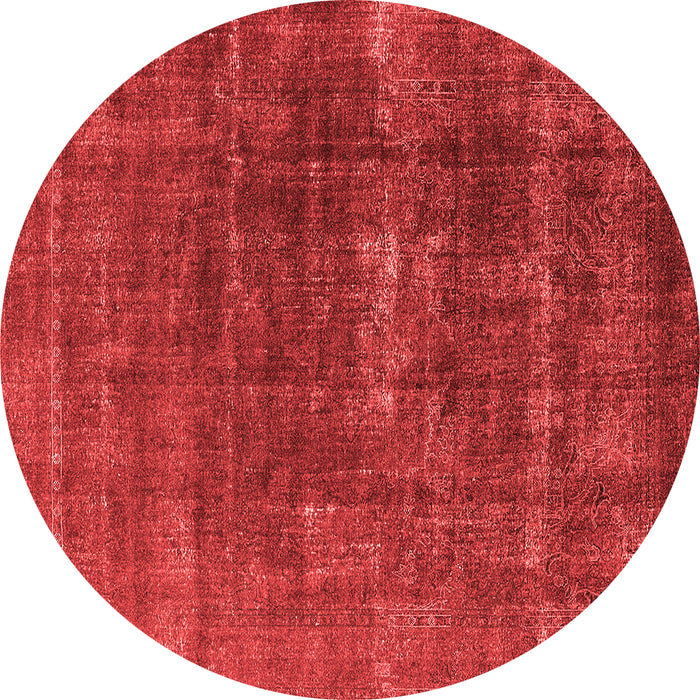 Machine Washable Oriental Red Industrial Rug, wshurb1936red