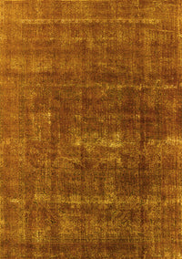 Oriental Yellow Industrial Rug, urb1936yw