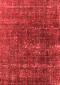 Oriental Red Industrial Rug, urb1936red