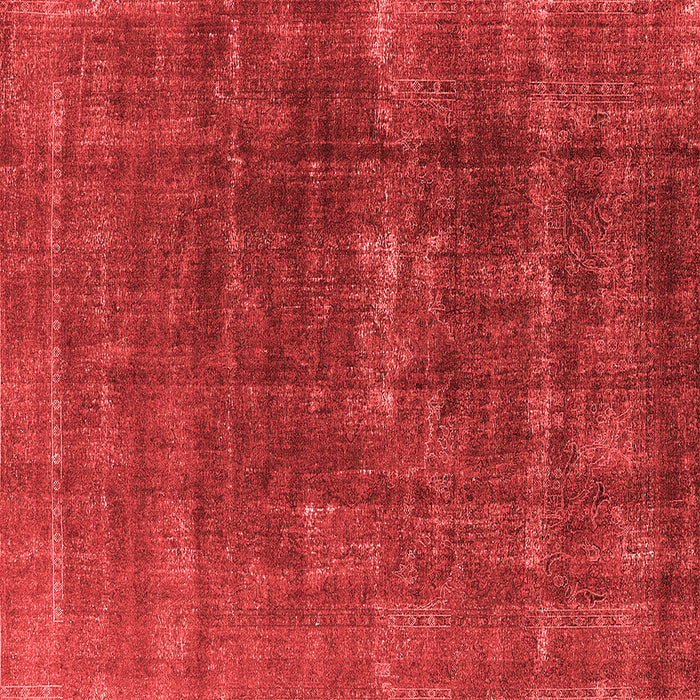 Machine Washable Oriental Red Industrial Rug, wshurb1936red