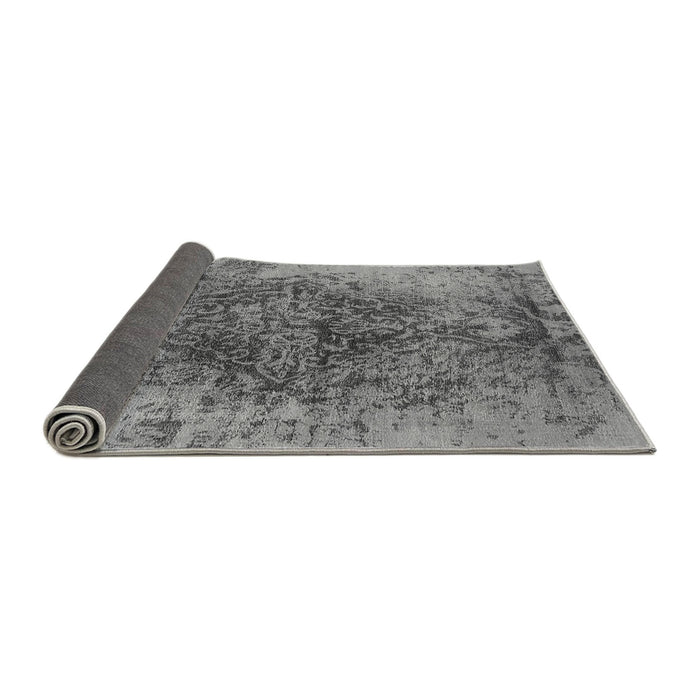 Sideview of Oriental Gray Industrial Rug, urb1937gry