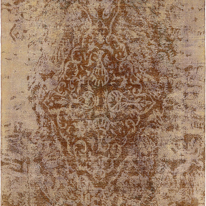 Mid-Century Modern Light Copper Gold Oriental Rug, urb1937