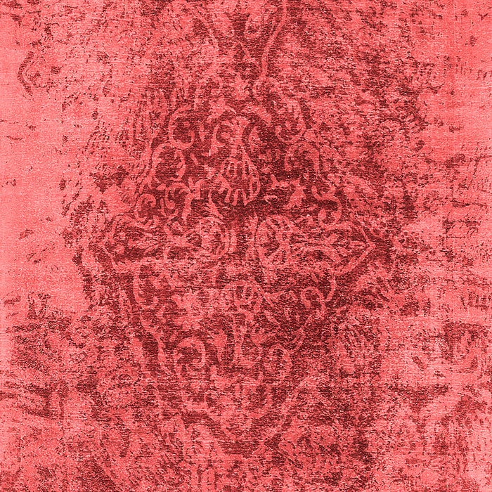 Machine Washable Oriental Red Industrial Rug, wshurb1937red