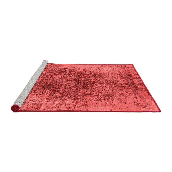 Industrial Red Washable Rugs