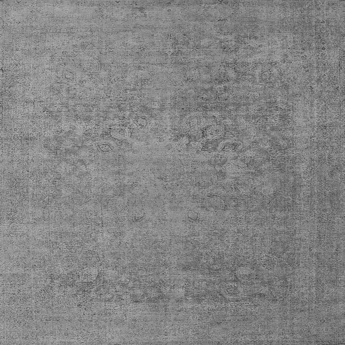 Square Oriental Gray Industrial Rug, urb1938gry