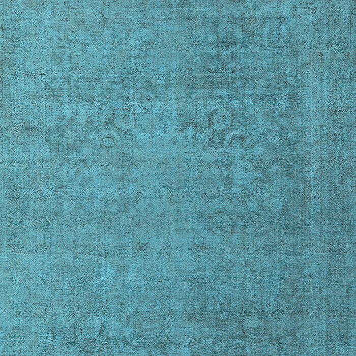 Machine Washable Oriental Light Blue Industrial Rug, wshurb1938lblu