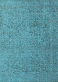 Oriental Light Blue Industrial Rug, urb1938lblu