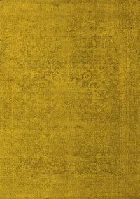 Oriental Yellow Industrial Rug, urb1938yw