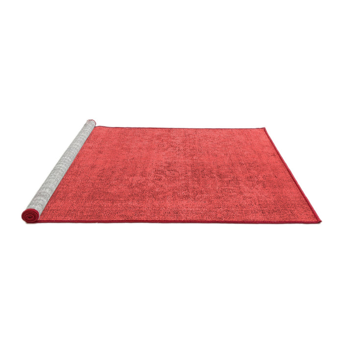Industrial Red Washable Rugs