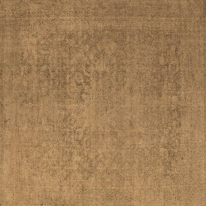 Square Machine Washable Oriental Brown Industrial Rug, wshurb1938brn