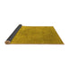 Sideview of Oriental Yellow Industrial Rug, urb1939yw