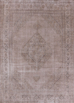 Machine Washable Industrial Modern Rose Dust Purple Rug, wshurb1939