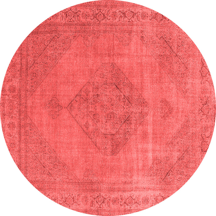 Machine Washable Oriental Red Industrial Rug, wshurb1939red