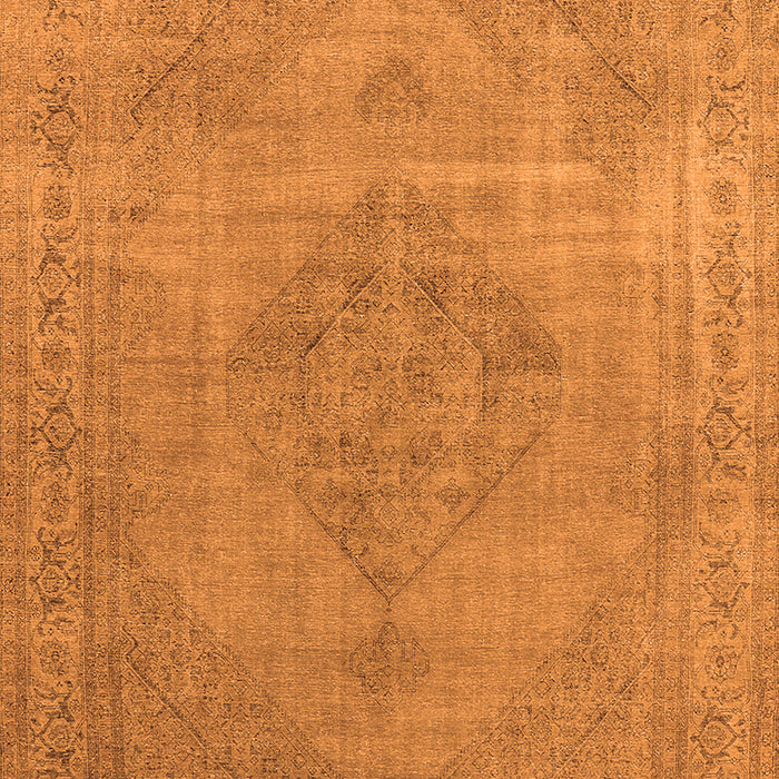 Oriental Orange Industrial Rug, urb1939org