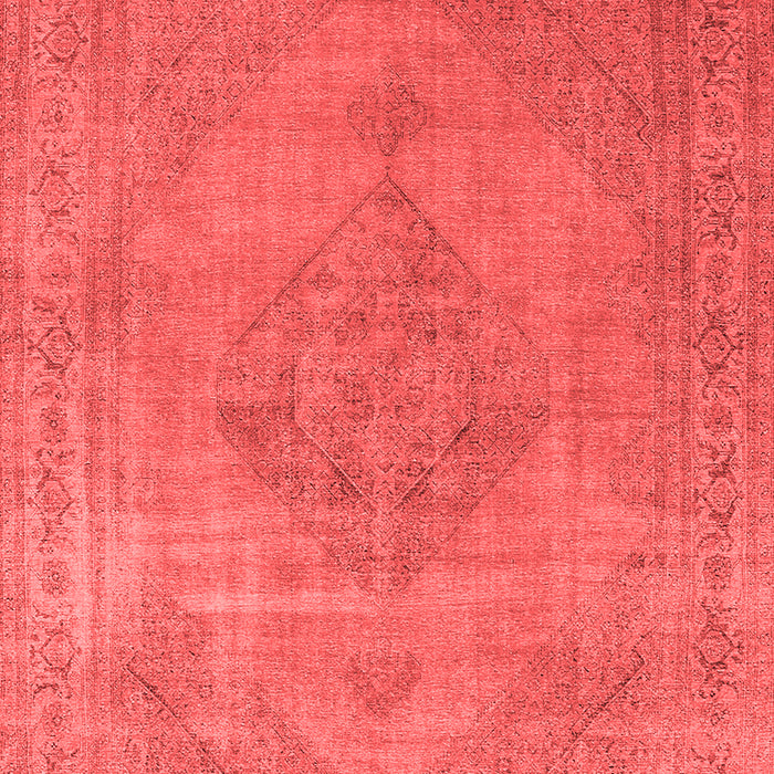Machine Washable Oriental Red Industrial Rug, wshurb1939red