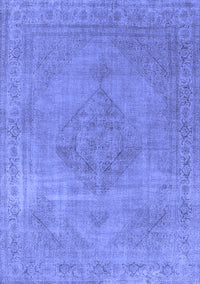 Oriental Blue Industrial Rug, urb1939blu