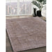 Machine Washable Industrial Modern Mauve Taupe Purple Rug in a Family Room, wshurb1940