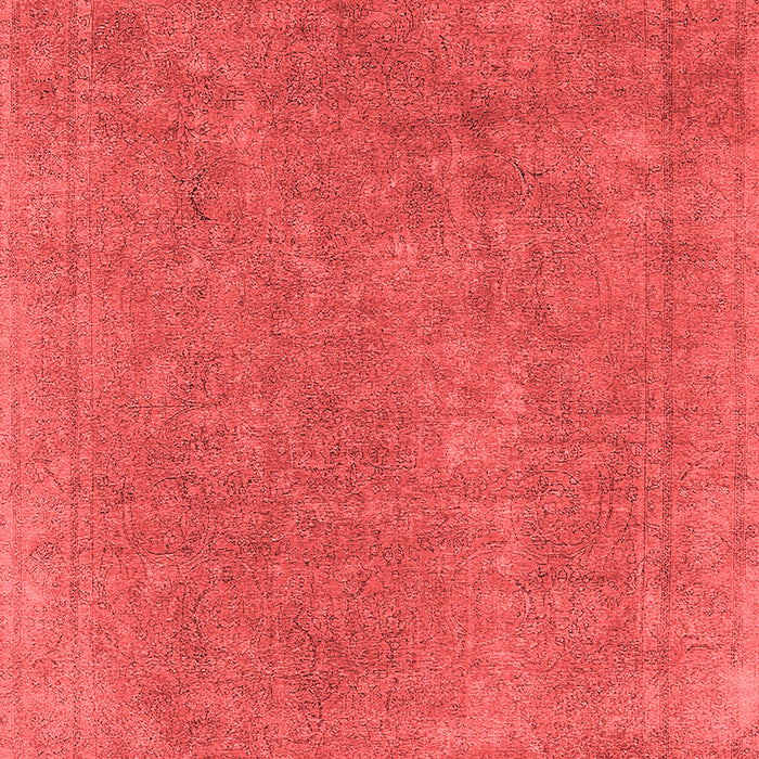 Machine Washable Oriental Red Industrial Rug, wshurb1940red