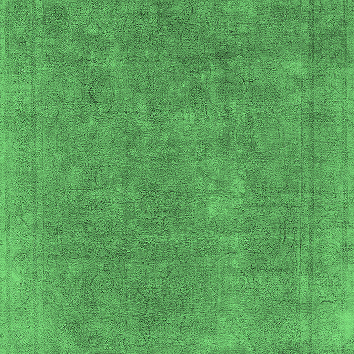 Oriental Emerald Green Industrial Rug, urb1940emgrn
