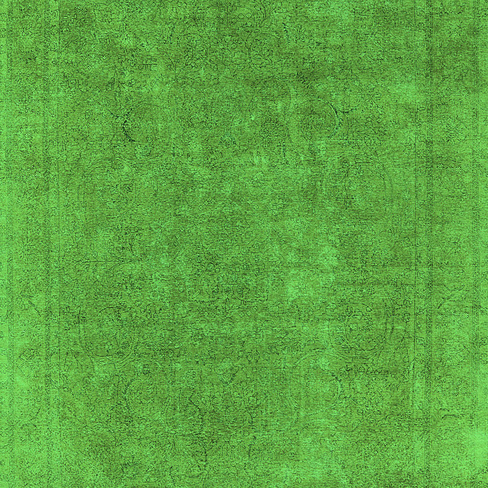 Oriental Green Industrial Rug, urb1940grn