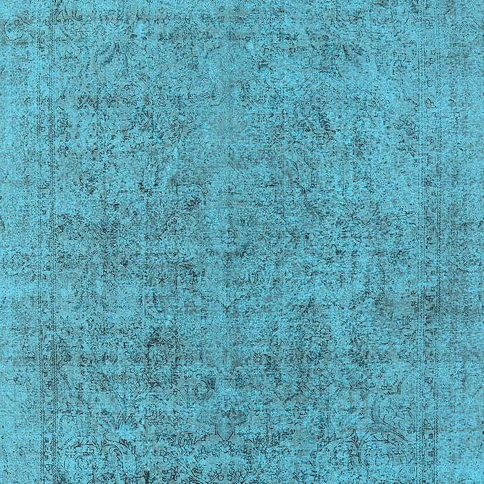 Oriental Light Blue Industrial Rug, urb1941lblu