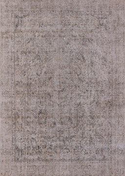 Mid-Century Modern Mauve Taupe Purple Oriental Rug, urb1941