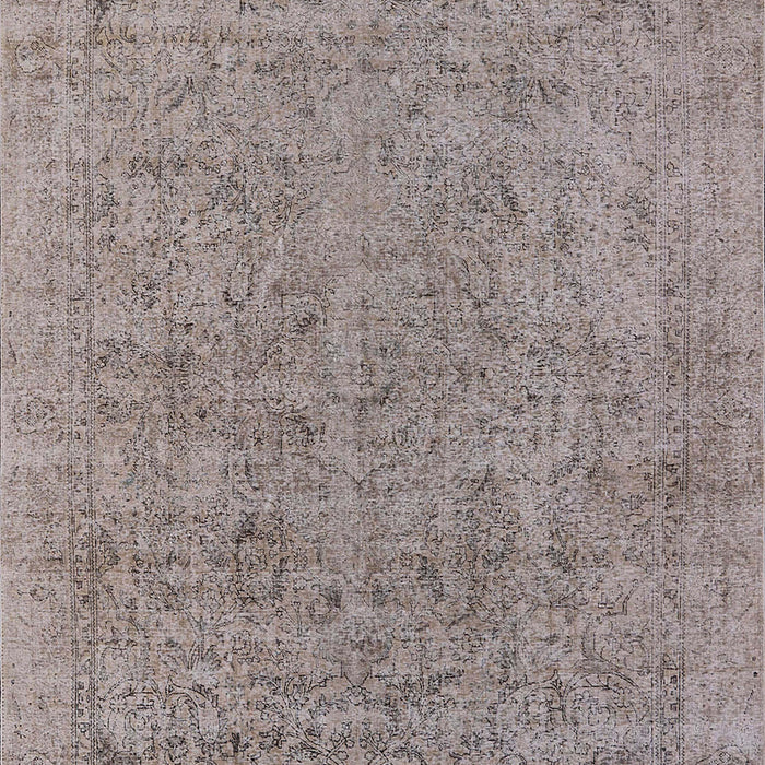 Mid-Century Modern Mauve Taupe Purple Oriental Rug, urb1941