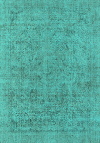 Oriental Turquoise Industrial Rug, urb1941turq