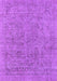 Machine Washable Oriental Purple Industrial Area Rugs, wshurb1941pur