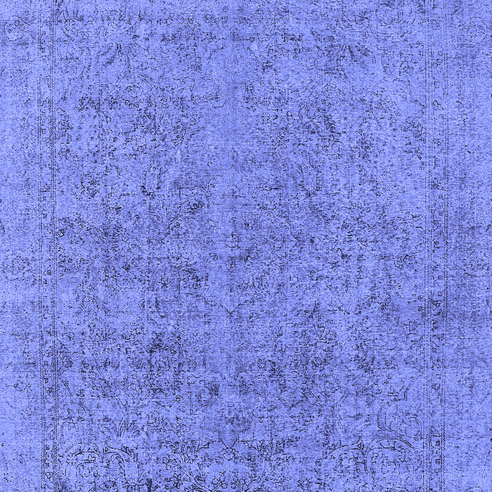 Oriental Blue Industrial Rug, urb1941blu