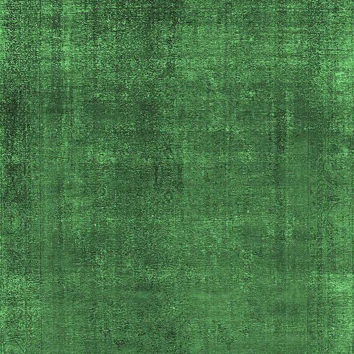 Oriental Emerald Green Industrial Rug, urb1942emgrn