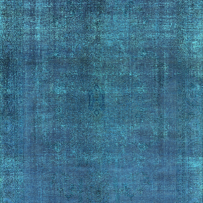 Oriental Turquoise Industrial Rug, urb1942turq