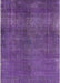 Machine Washable Industrial Modern Bright Grape Purple Rug, wshurb1942