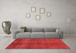 Industrial Red Washable Rugs