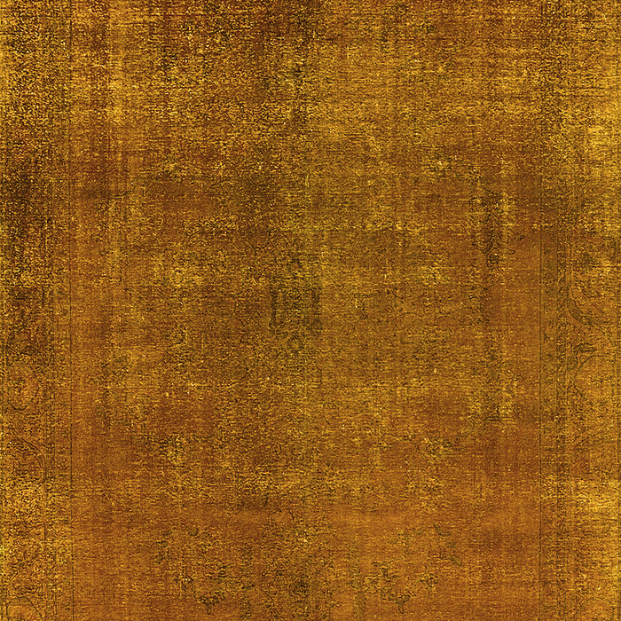 Oriental Yellow Industrial Rug, urb1942yw