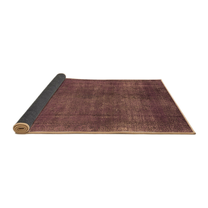 Sideview of Oriental Brown Industrial Rug, urb1942brn