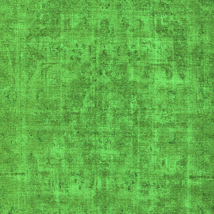 Oriental Green Industrial Rug, urb1943grn