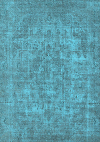 Oriental Light Blue Industrial Rug, urb1943lblu