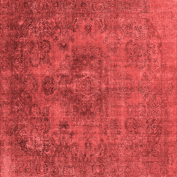Machine Washable Oriental Red Industrial Rug, wshurb1944red