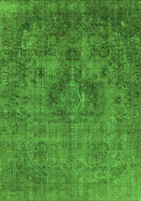 Oriental Green Industrial Rug, urb1944grn