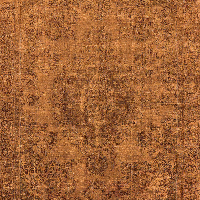 Oriental Orange Industrial Rug, urb1944org