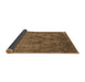 Sideview of Oriental Brown Industrial Rug, urb1944brn