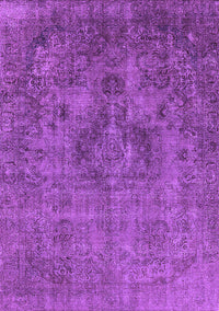 Oriental Purple Industrial Rug, urb1944pur