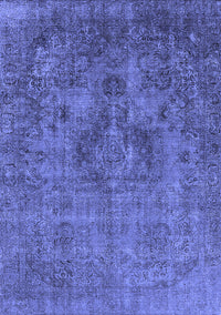 Oriental Blue Industrial Rug, urb1944blu