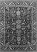 Oriental Gray Industrial Rug, urb1945gry