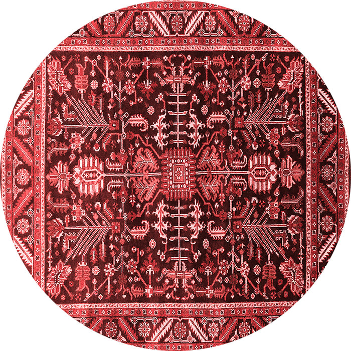 Oriental Red Industrial Rug, urb1945red