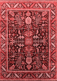 Oriental Red Industrial Rug, urb1945red